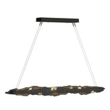 Hubbardton Forge 2018 Oil Rubbed Bronze Crystal Standard Trove LED Pendant