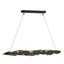 Hubbardton Forge 2018 Oil Rubbed Bronze Crystal Standard Trove LED Pendant