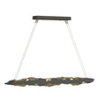 Hubbardton Forge 2018 Natural Iron Crystal Standard Trove LED Pendant