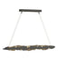 Hubbardton Forge 2018 Natural Iron Crystal Standard Trove LED Pendant
