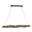 Hubbardton Forge 2018 Soft Gold Crystal Standard Trove LED Pendant