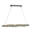 Hubbardton Forge 2018 Vintage Platinum Crystal Standard Trove LED Pendant