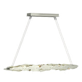 Hubbardton Forge 2018 Sterling Crystal Standard Trove LED Pendant
