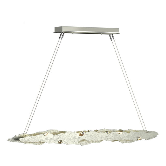 Hubbardton Forge 2018 Sterling Crystal Standard Trove LED Pendant