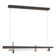 Hubbardton Forge 2019 Bronze Clear Glass (ZM) Standard Tenon LED Pendant