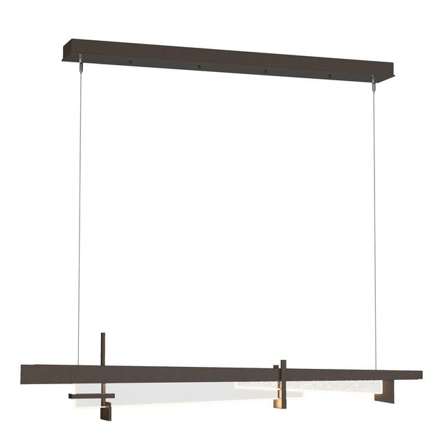 Hubbardton Forge 2019 Bronze Clear Glass (ZM) Standard Tenon LED Pendant