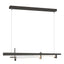 Hubbardton Forge 2019 Dark Smoke Clear Glass (ZM) Standard Tenon LED Pendant