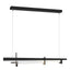 Hubbardton Forge 2019 Black Clear Glass (ZM) Standard Tenon LED Pendant