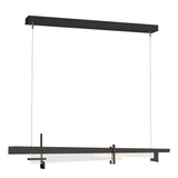 Hubbardton Forge 2019 Oil Rubbed Bronze Clear Glass (ZM) Standard Tenon LED Pendant
