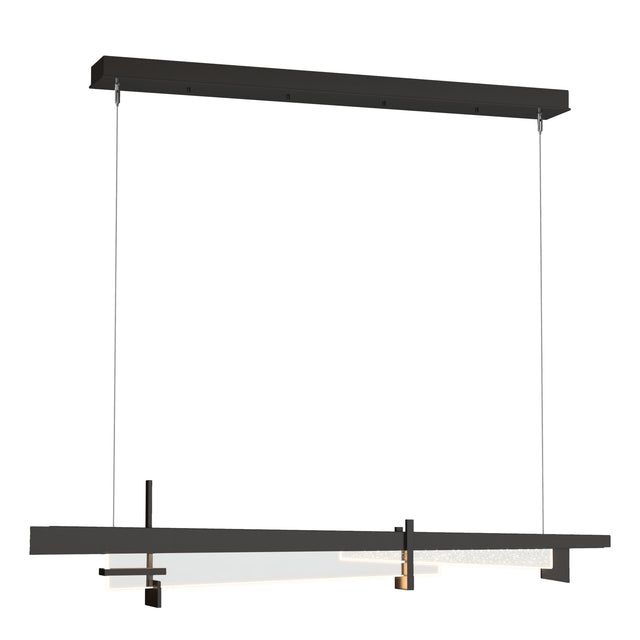 Hubbardton Forge 2019 Oil Rubbed Bronze Clear Glass (ZM) Standard Tenon LED Pendant