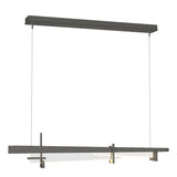 Hubbardton Forge 2019 Natural Iron Clear Glass (ZM) Standard Tenon LED Pendant