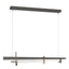 Hubbardton Forge 2019 Natural Iron Clear Glass (ZM) Standard Tenon LED Pendant