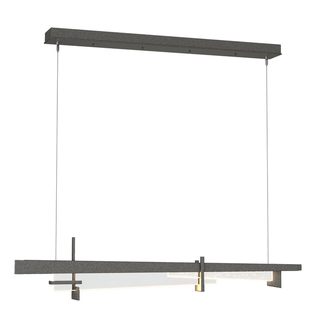 Hubbardton Forge 2019 Natural Iron Clear Glass (ZM) Standard Tenon LED Pendant