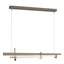 Hubbardton Forge 2019 Soft Gold Clear Glass (ZM) Standard Tenon LED Pendant
