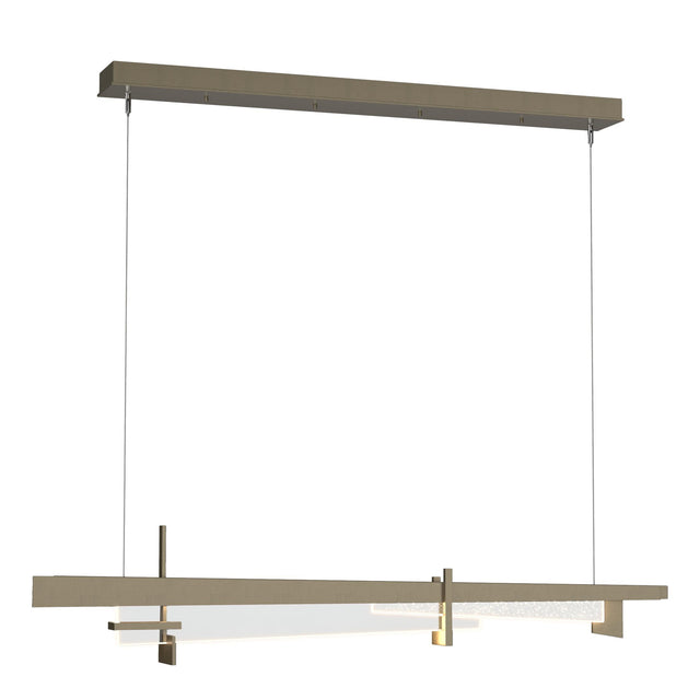 Hubbardton Forge 2019 Soft Gold Clear Glass (ZM) Standard Tenon LED Pendant