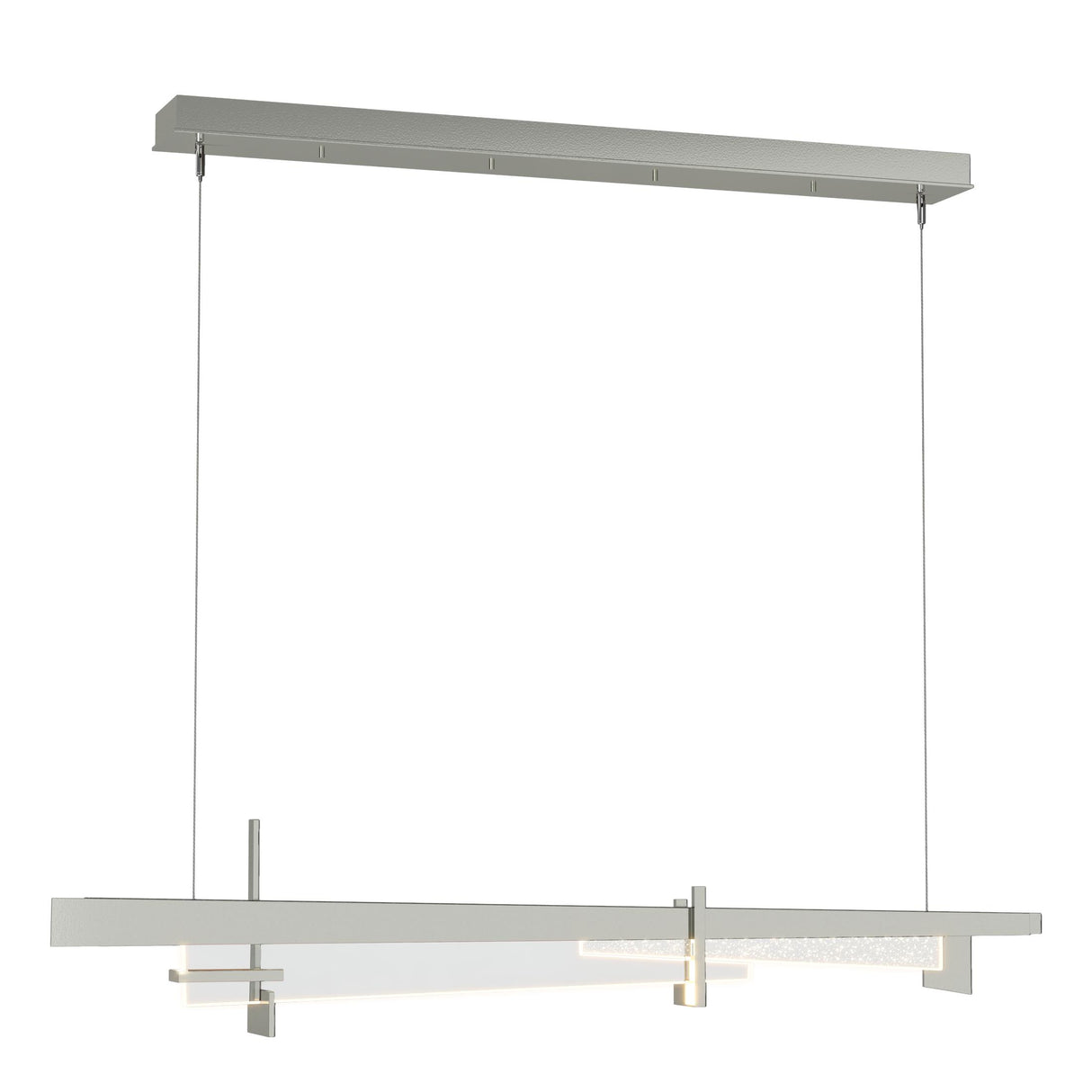 Hubbardton Forge 2019 Sterling Clear Glass (ZM) Standard Tenon LED Pendant