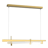 Hubbardton Forge 2019 Modern Brass Clear Glass (ZM) Standard Tenon LED Pendant