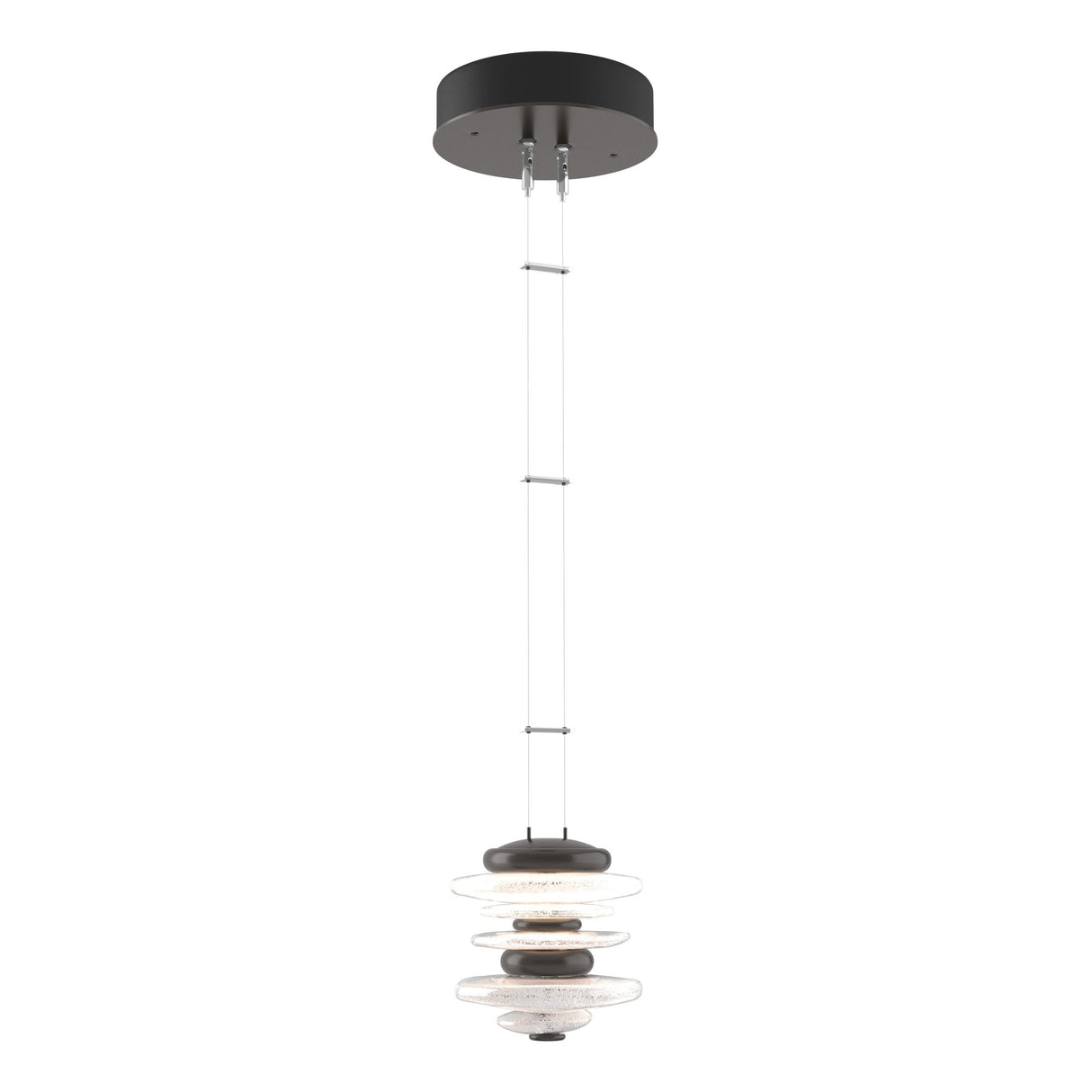 Hubbardton Forge 2019 Oil Rubbed Bronze Standard Cairn Mini Pendant