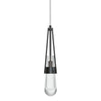 Hubbardton Forge 2013 Ink Clear Glass (ZM) Standard Link Clear Glass Low Voltage Mini Pendant