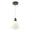 Hubbardton Forge 2022 Oil Rubbed Bronze Spun Frost (SH) Standard Mobius Low Voltage Mini Pendant