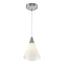 Hubbardton Forge 2022 Vintage Platinum Spun Frost (SH) Standard Mobius Low Voltage Mini Pendant