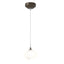 Hubbardton Forge 2022 Bronze Frosted Glass (FD) Standard Ume Low Voltage Mini Pendant