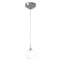 Hubbardton Forge 2022 Vintage Platinum Frosted Glass (FD) Standard Ume Low Voltage Mini Pendant