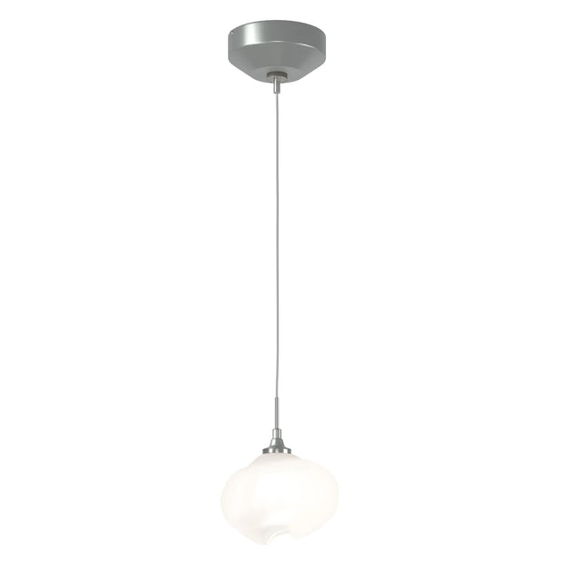 Hubbardton Forge 2022 Vintage Platinum Frosted Glass (FD) Standard Ume Low Voltage Mini Pendant