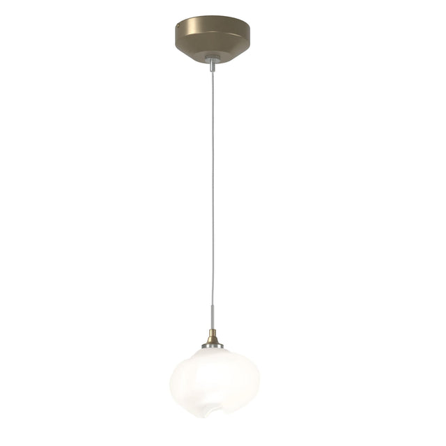 Hubbardton Forge 2022 Soft Gold Frosted Glass (FD) Standard Ume Low Voltage Mini Pendant