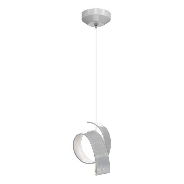 Hubbardton Forge 2023 White Opal Glass (GG) Standard Riza Low Voltage Mini Pendant