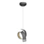 Hubbardton Forge 2023 Natural Iron Opal Glass (GG) Standard Riza Low Voltage Mini Pendant