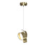 Hubbardton Forge 2023 Modern Brass Opal Glass (GG) Standard Riza Low Voltage Mini Pendant