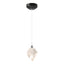 Hubbardton Forge 2023 Ink White Crystal (WP) Standard Chrysalis 1-Light Small Pendant