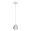 Hubbardton Forge 2023 White Crystal Multi Gatsby 1-Light Mini Pendant