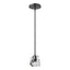 Hubbardton Forge 2023 Ink Crystal Multi Gatsby 1-Light Mini Pendant