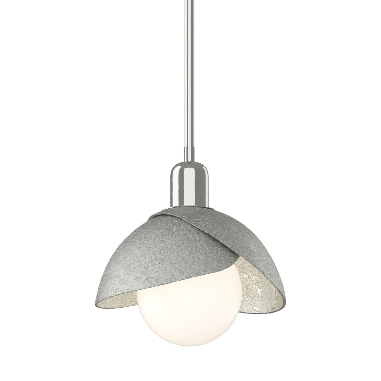 Hubbardton Forge 2023 Sterling Sterling Multi Brooklyn Double Shade Mini Pendant