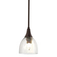 Hubbardton Forge 2000 Oil Rubbed Bronze Water Glass (LL) Multi Trumpet Mini Pendant