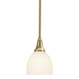Hubbardton Forge 2000 Modern Brass Opal Glass (GG) Multi Trumpet Mini Pendant