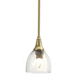 Hubbardton Forge 2000 Modern Brass Water Glass (LL) Multi Trumpet Mini Pendant