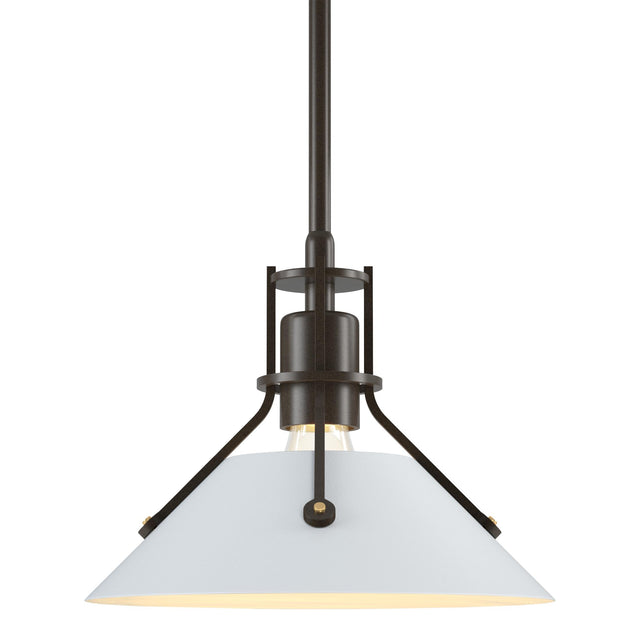 Hubbardton Forge 2015 Bronze White Multi Henry Mini Pendant