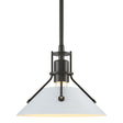 Hubbardton Forge 2015 Dark Smoke White Multi Henry Mini Pendant