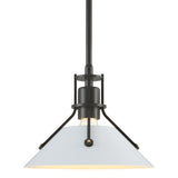 Hubbardton Forge 2015 Dark Smoke White Multi Henry Mini Pendant