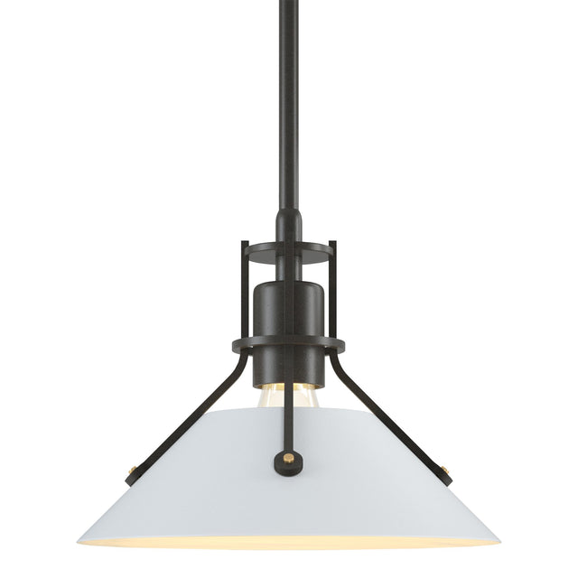 Hubbardton Forge 2015 Dark Smoke White Multi Henry Mini Pendant