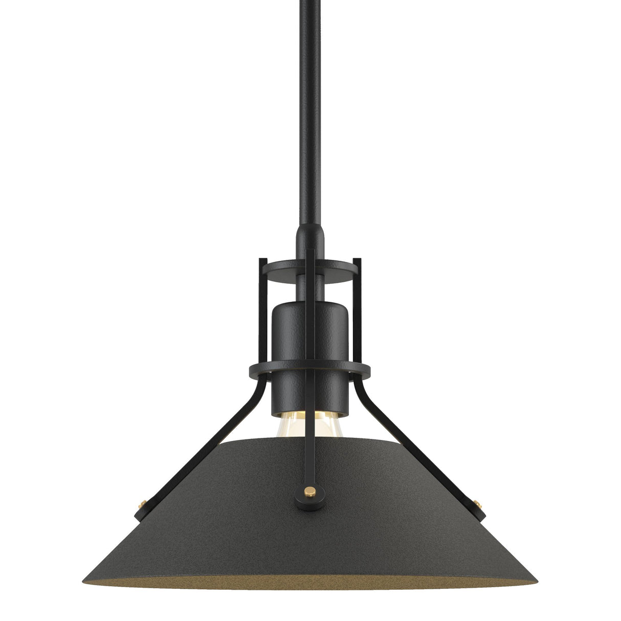 Hubbardton Forge 2015 Black Natural Iron Multi Henry Mini Pendant