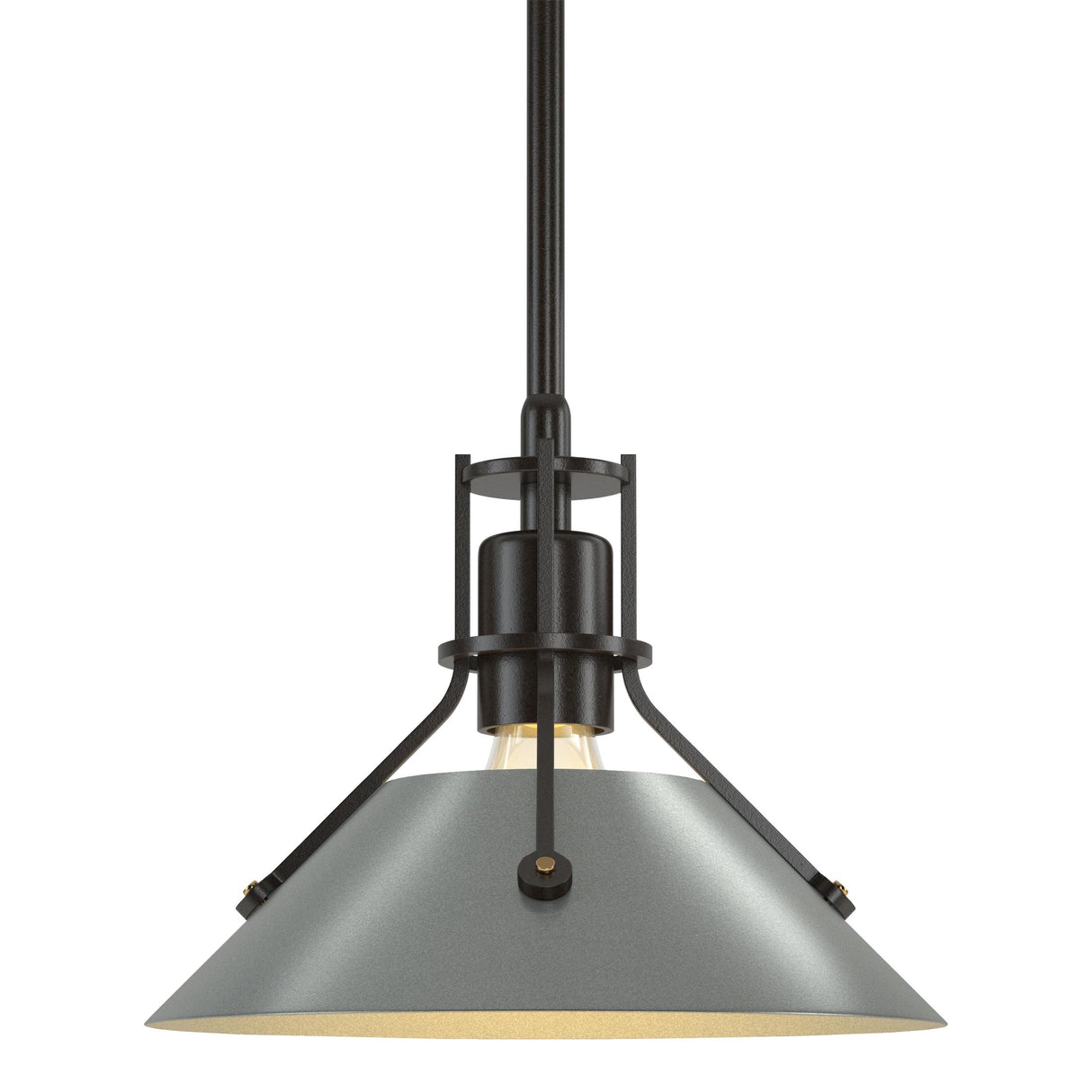 Hubbardton Forge 2015 Oil Rubbed Bronze Vintage Platinum Multi Henry Mini Pendant