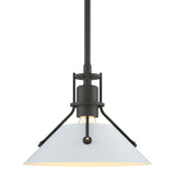 Hubbardton Forge 2015 Natural Iron White Multi Henry Mini Pendant