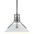 Hubbardton Forge 2015 Vintage Platinum White Multi Henry Mini Pendant