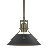 Hubbardton Forge 2015 Soft Gold Black Multi Henry Mini Pendant