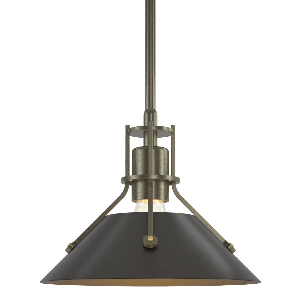 Hubbardton Forge 2015 Soft Gold Oil Rubbed Bronze Multi Henry Mini Pendant