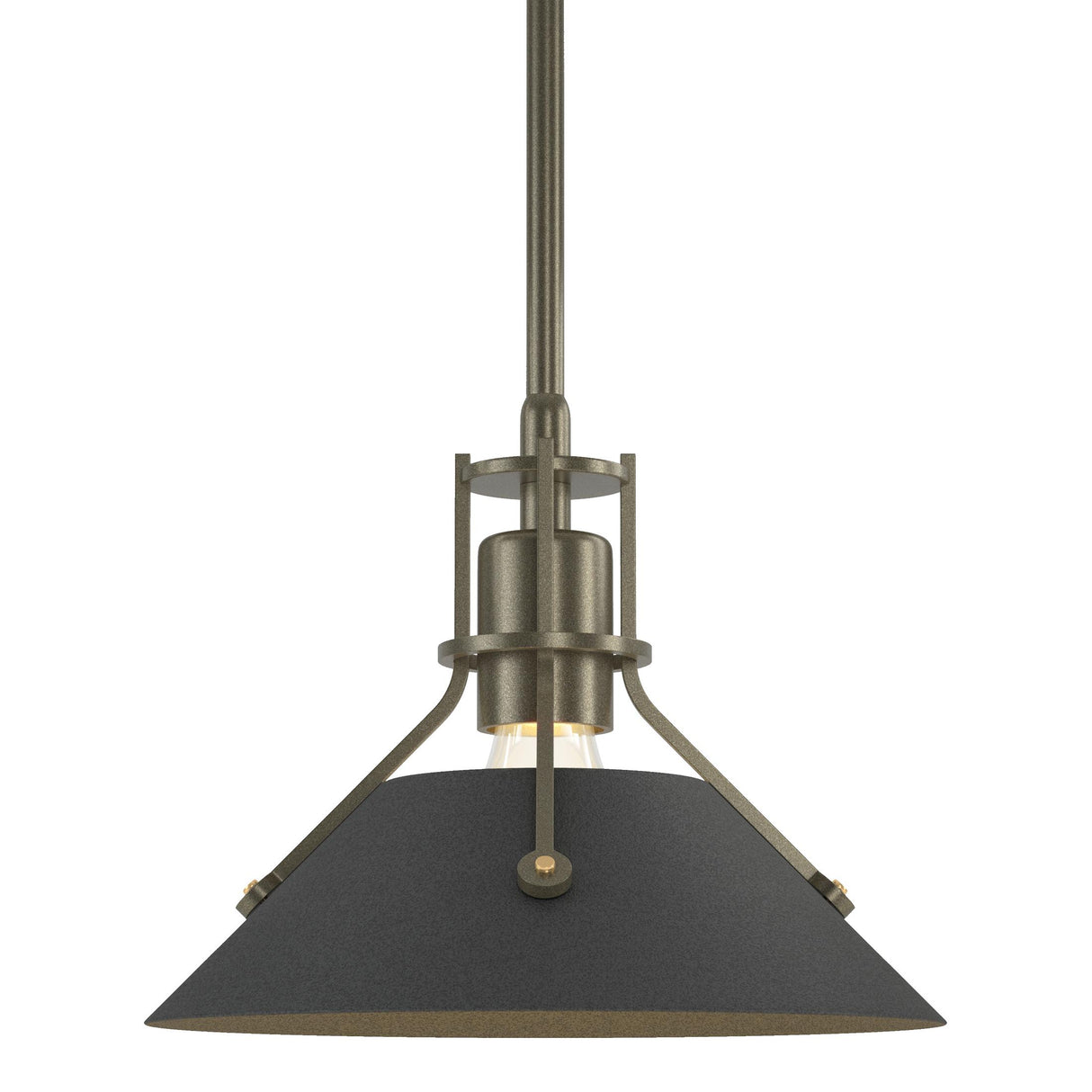 Hubbardton Forge 2015 Soft Gold Natural Iron Multi Henry Mini Pendant